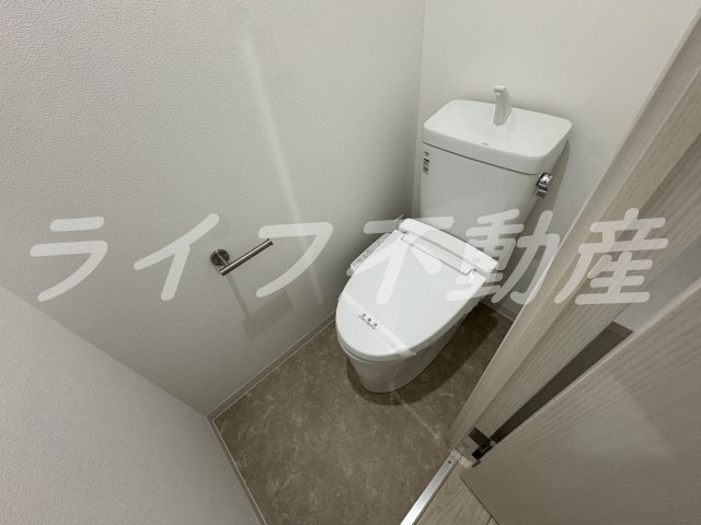 フォレ長堀通南のトイレ|シンプルで使いやすいトイレです