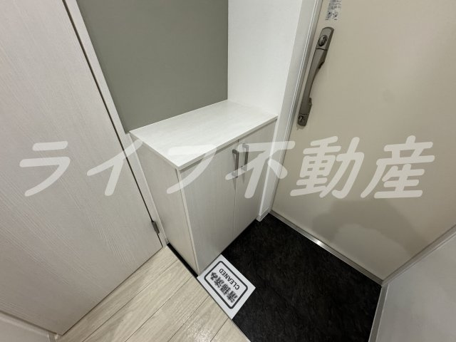 フォレ長堀通南の収納|大きなものも収納できそうです