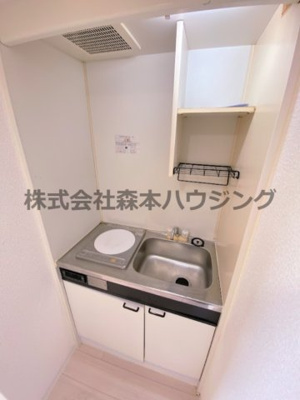 【キッチン】 | 　GM　TAISHIBASHIEKIMAE | コンパクトなキッチンで掃除もラクラク