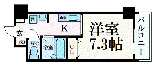 ＧＰ栄本町通りの間取り