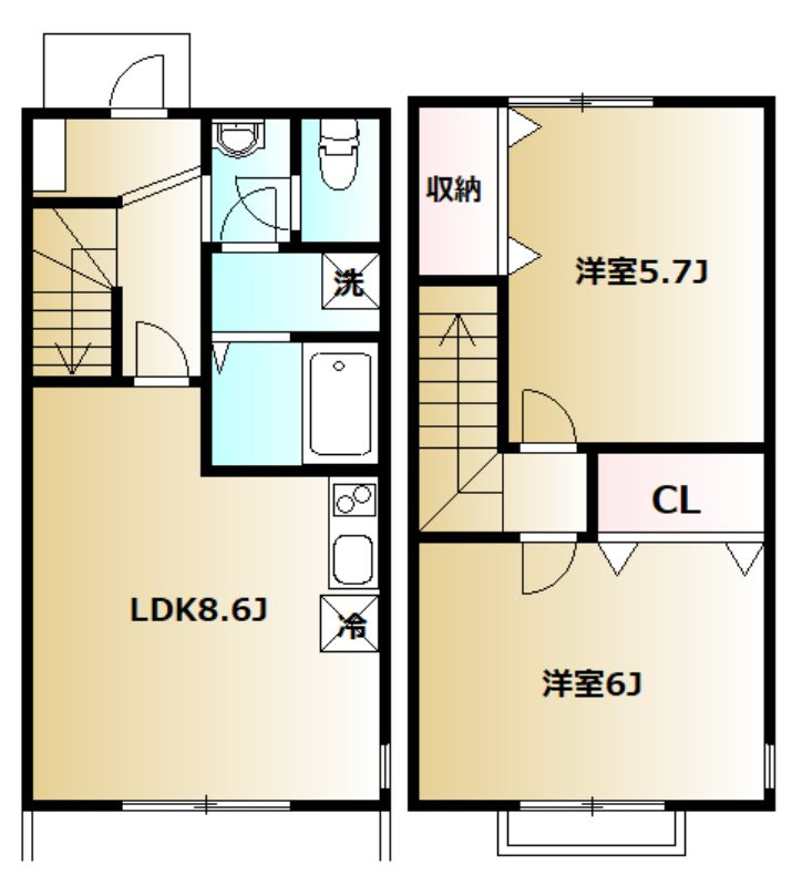 アメージングテラス の間取り