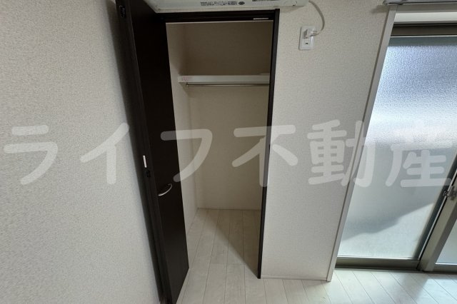 フジパレス吉田本町Ⅲ番館の収納|大きなものも収納できそうです
