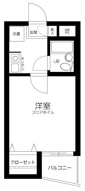 フェニックスマンション小金井の間取り