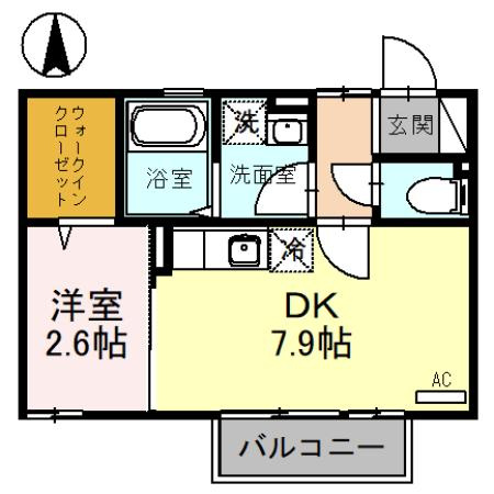 グリーンフィールドの間取り