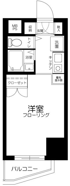 エクセル鶴見の間取り