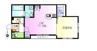 【間取り】 | アウラ中野