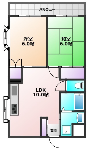 マロン２１の間取り