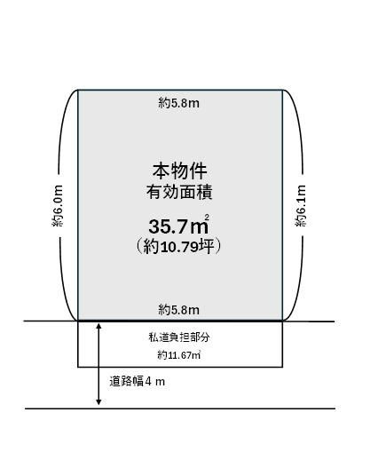 戸建 大阪市城東区放出西３丁目の区画図