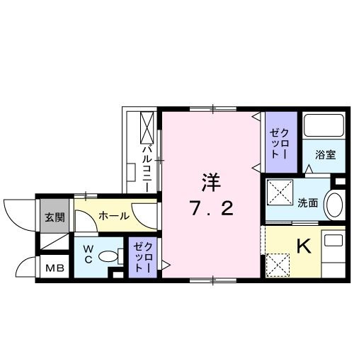 エテルノ西荻の間取り|間取りです。