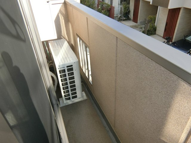 メゾンラールのバルコニー