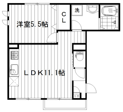 メゾンラールの間取り