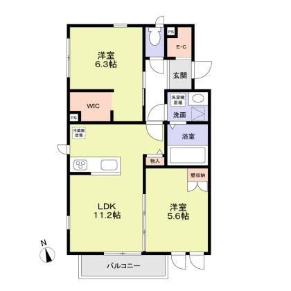 SHARONの間取り