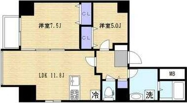 ラヴィエントタワーの間取り
