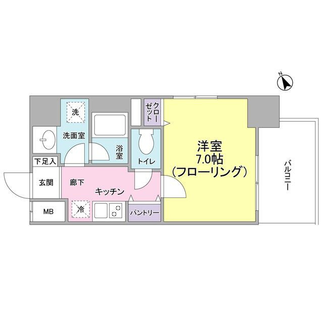 アルファステイツ浅草橋の間取り