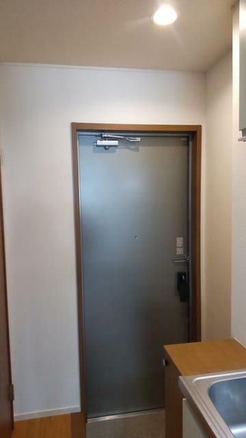 スカイビュー曳舟の玄関