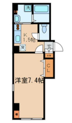 HOKUSAI.B.L.Dの間取り