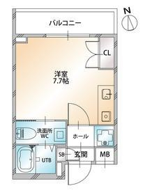 ヴィサージュ東日暮里の間取り
