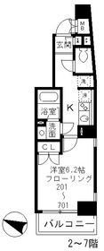 プルナス森下の間取り