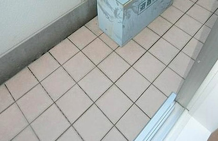 クロストーン町屋のバルコニー