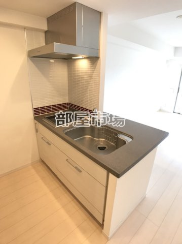 台東区浅草６丁目の賃貸マンションのキッチン