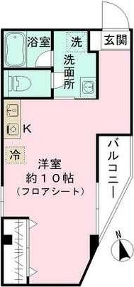 アクシス墨田の間取り