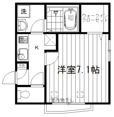 ＲＩＶＥＲＳＩＤＥ・新宿の間取り