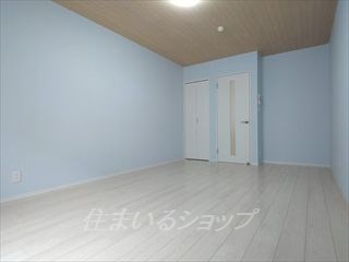 広島市安佐北区可部２丁目のアパートの寝室