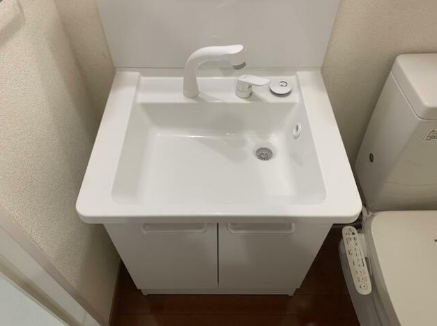 グリーンハウス6の洗面所