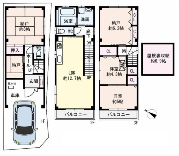 戸建 大阪市北区豊崎１丁目