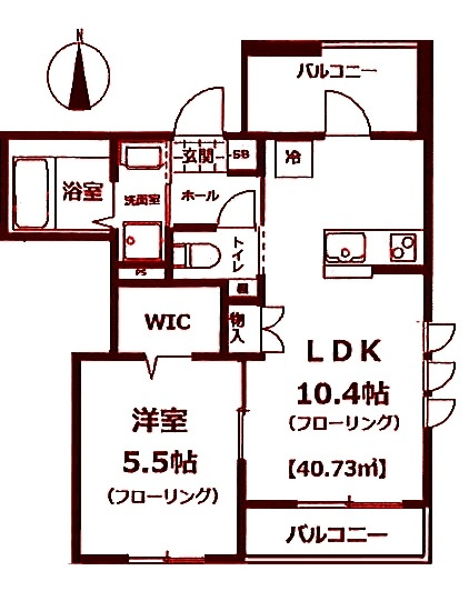 【間取り】 | カルムAS