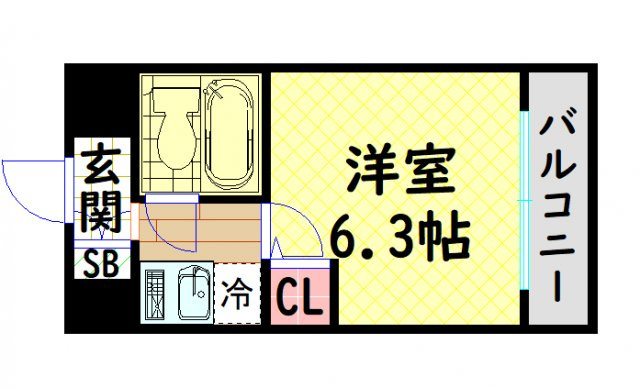 【間取り】 | フォーリアライズ難波南ファーロ