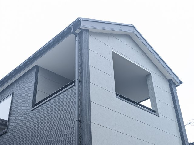 ひたちなか市中根9期　新築戸建　3号棟のバルコニー