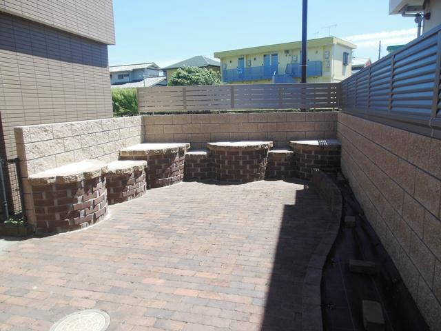 小山戸建の庭