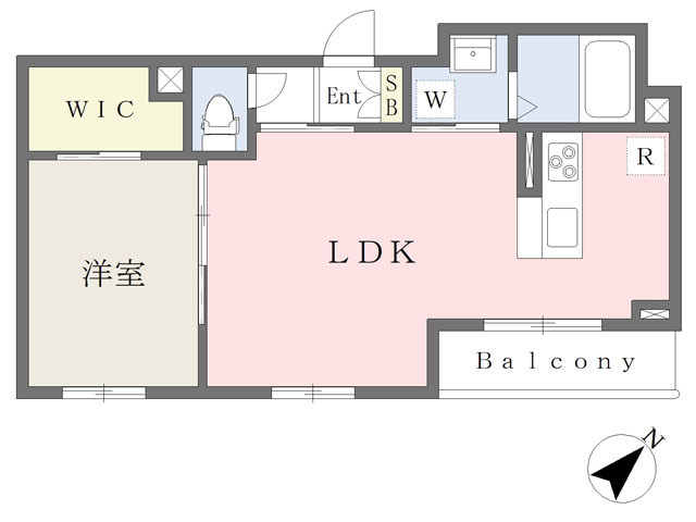 47.5平米　駅前の１ＬＤＫ！