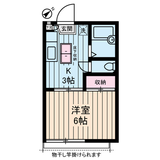 【間取り】 | さくらパークＡ棟