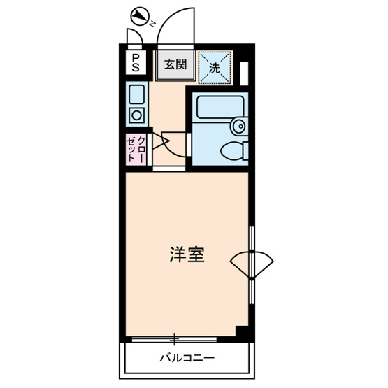 【間取り】 | 豊町中央コーポ