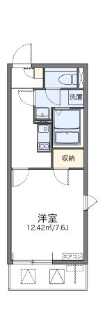 【間取り】 | レオネクストＭＩＹＡＭＡ | 代表的な間取のため実際の間取とは異なる場合があります
