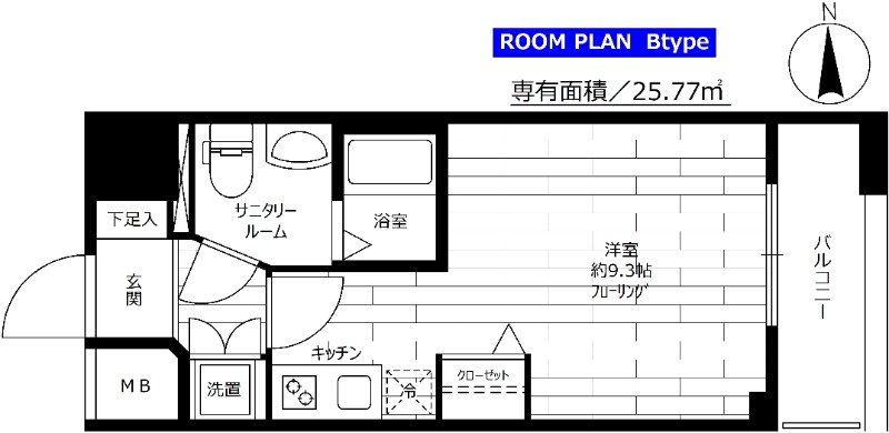 ステージファースト西川口の間取り