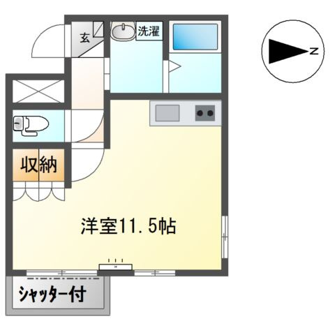 ルーエンハイムＭＫの間取り