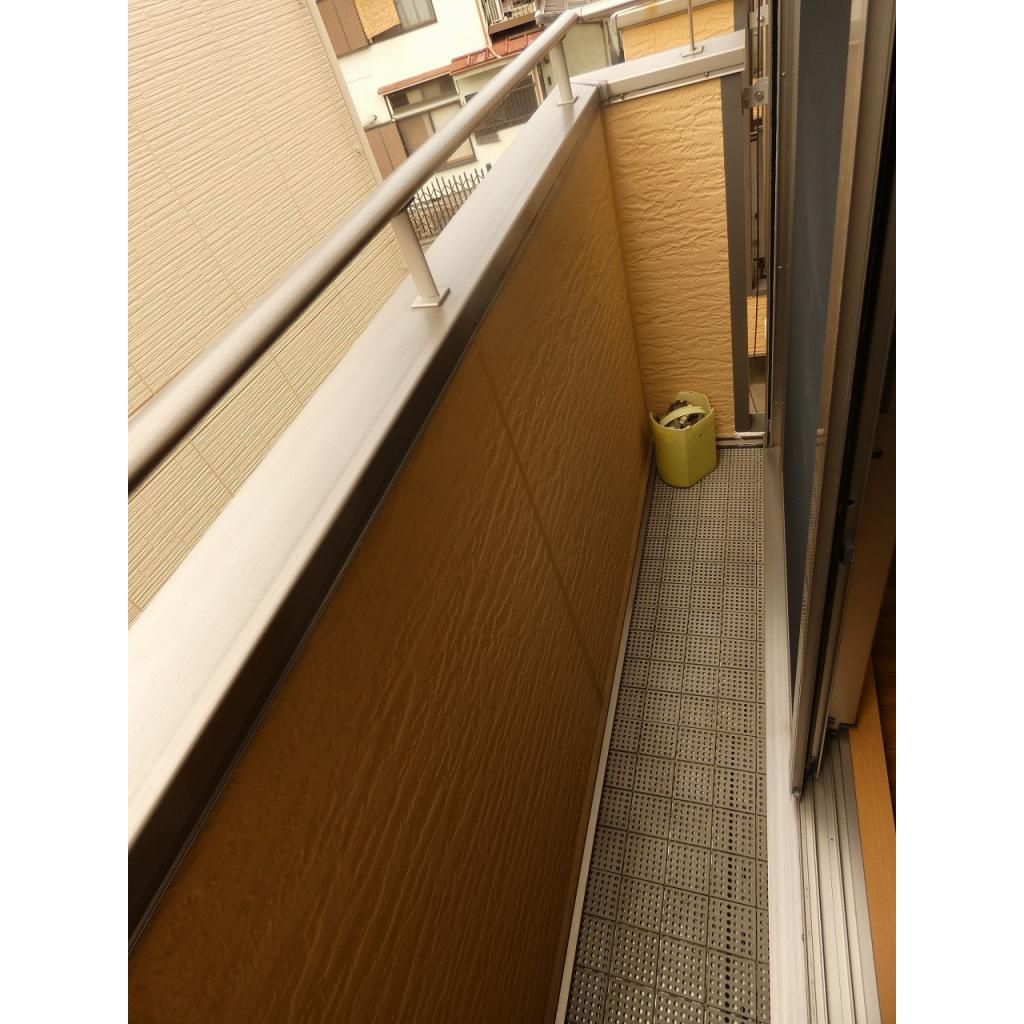 クローバー１番館のバルコニー