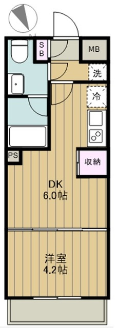 パークキューブ大森山王の間取り