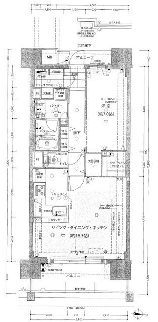 プレサンスグラン丸の内の間取り