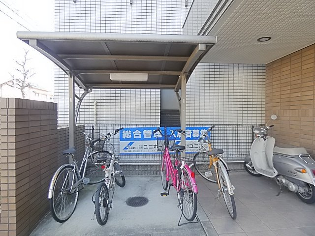 コンフォール南川のその他共用部分|駐輪場です
