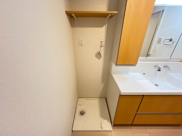 桜テラスのその他|洗濯機置場