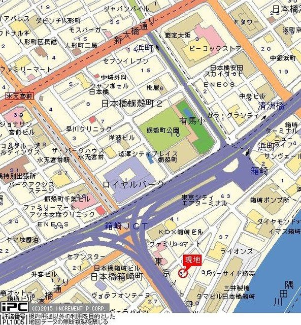 ヴェルト日本橋シティの地図