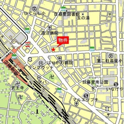 【地図】 | プラウド日暮里
