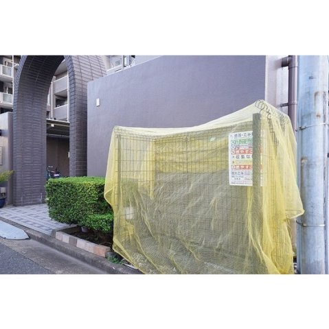 コスモ亀戸アネックスの外観|ゴミ置き場