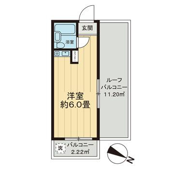 ハイシティ下北沢の間取り