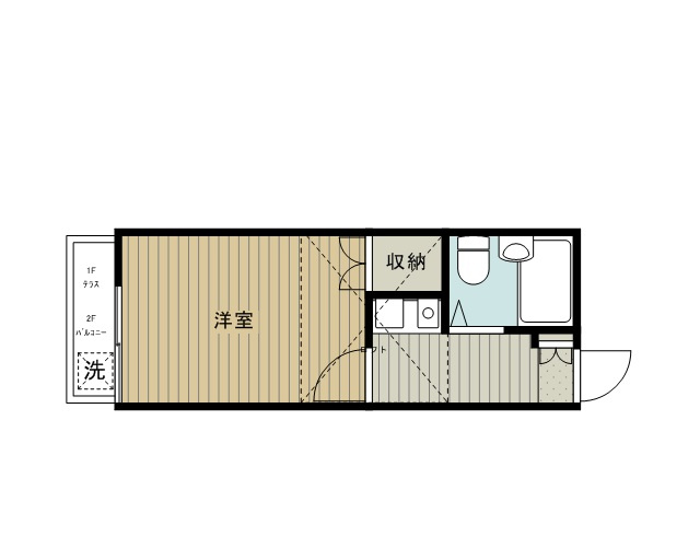 メゾンみやはらの間取り