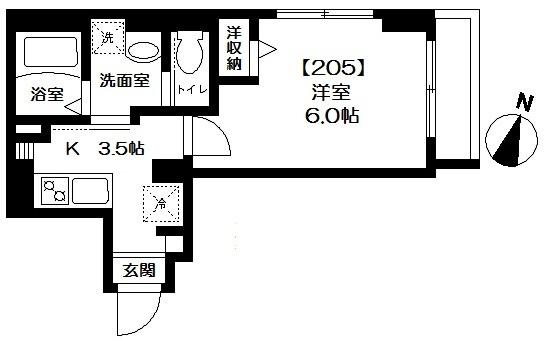ジプソフィリアの間取り